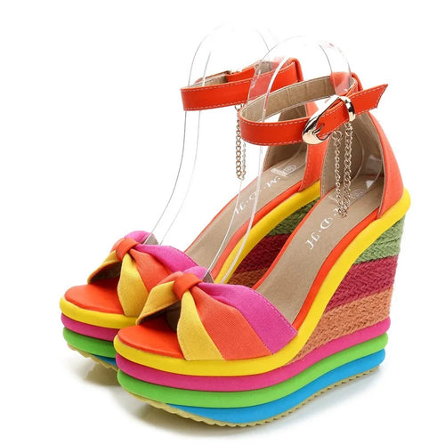 Palette Wedge Sandals