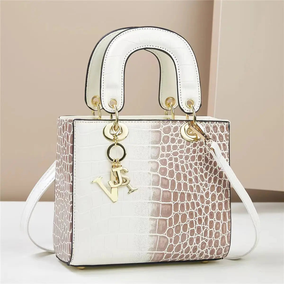 Serpentine Tassel Crossbody Bag