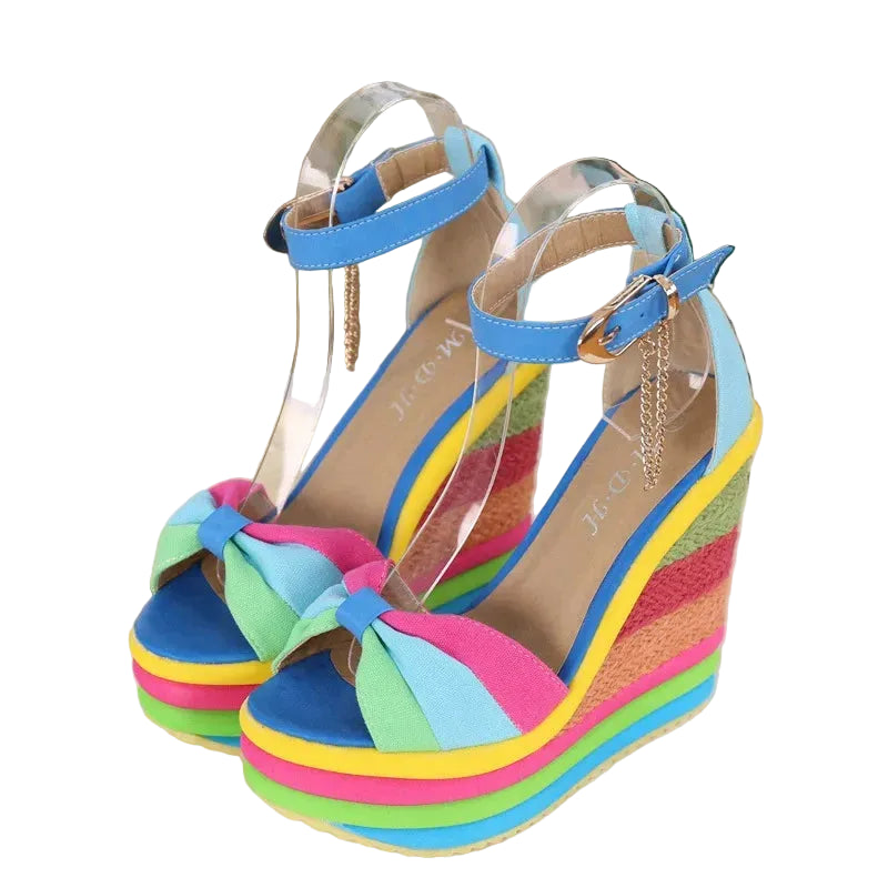 Palette Wedge Sandals