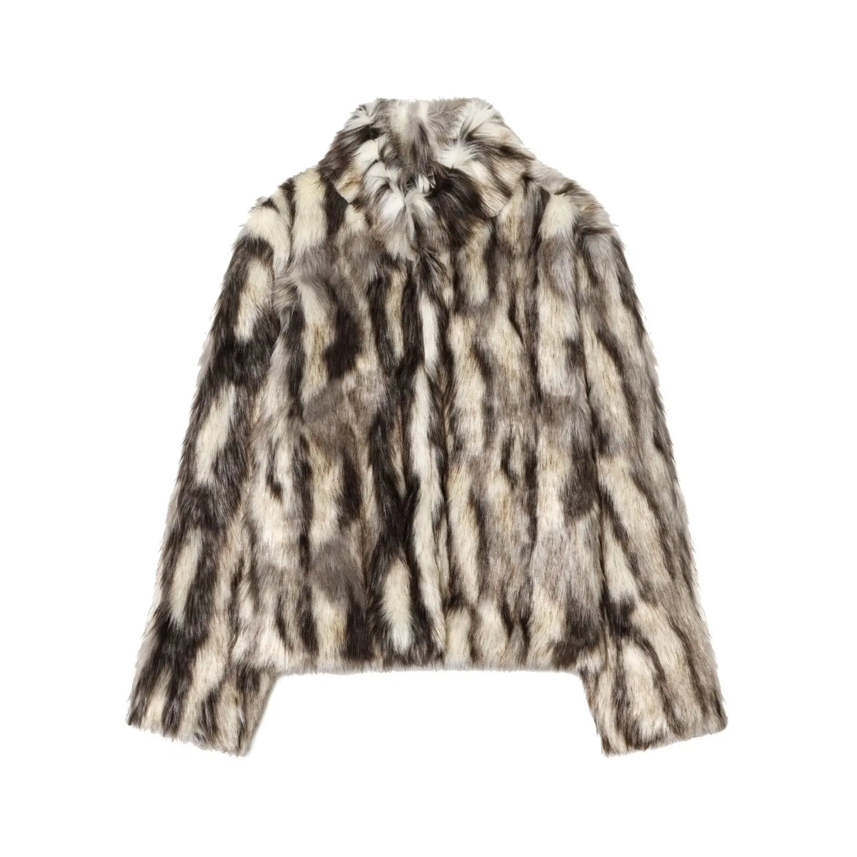 The Mosaic Fur Coat