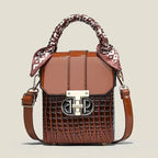 Vintage Leather Tote Bag