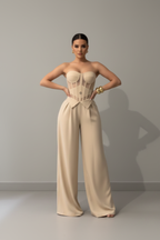 Beige front