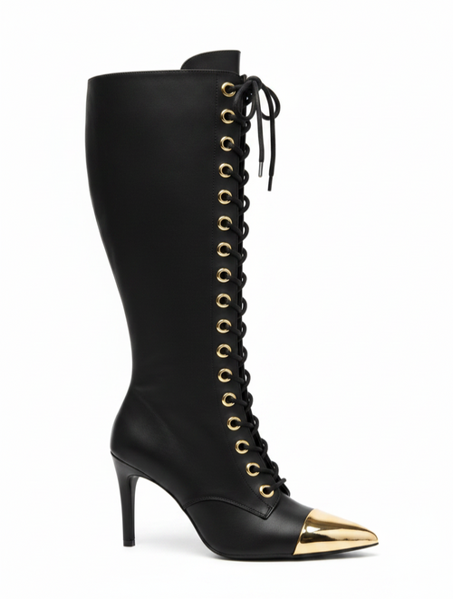 Black boots side