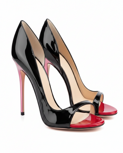 Black d'Orsay Pump Pair