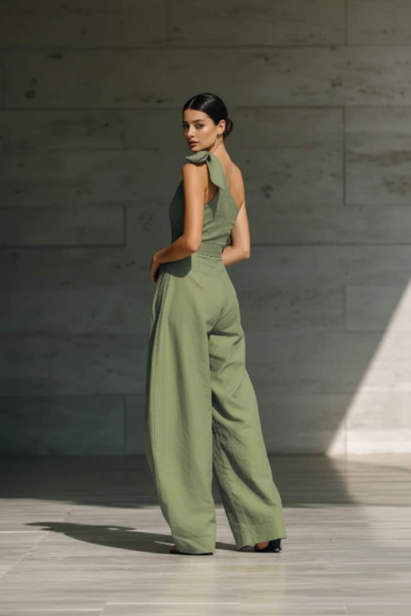 Copacabana Jumpsuit - Green OTS