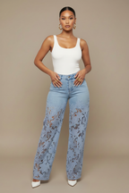 Dentelle Jean - Light Blue Bella
