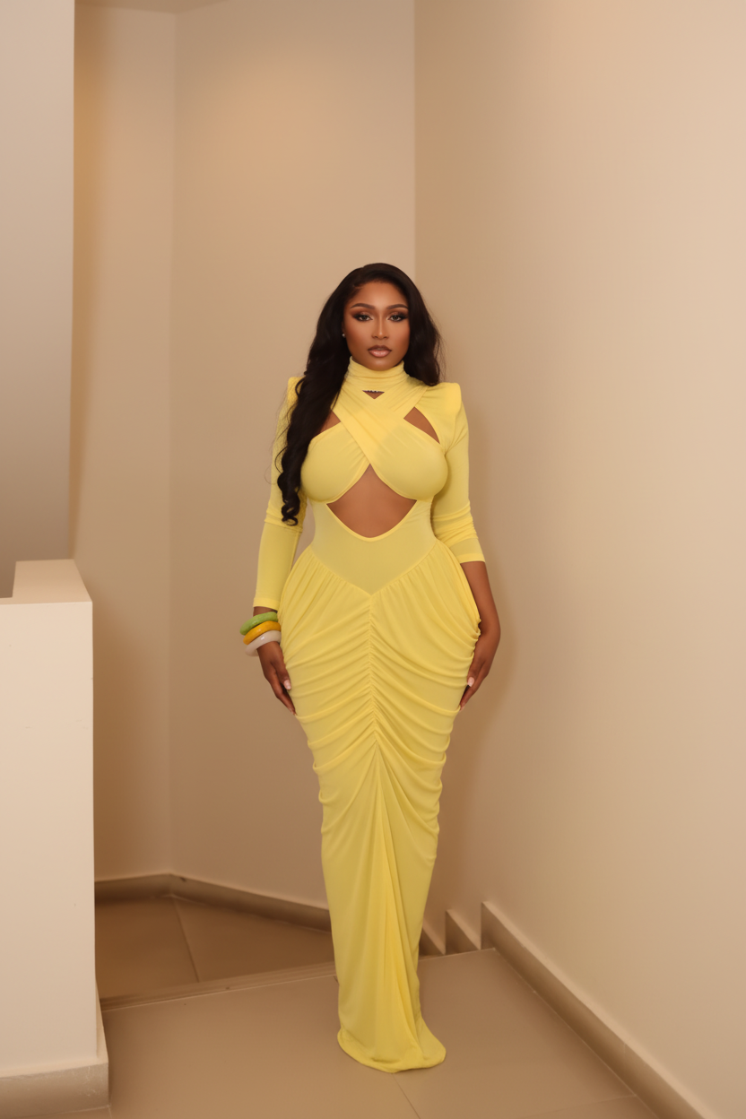 Giallo Dress - Front