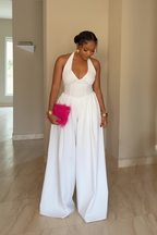 Harlow Jumpsuit White Front