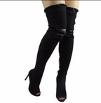 Nova Tassel Thigh-High Boots