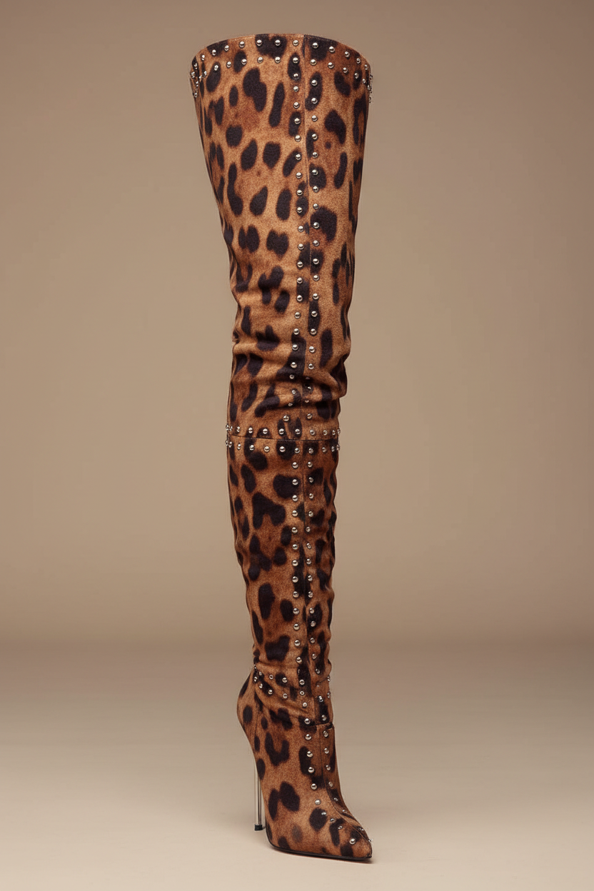 Leopard OTK Boot Front