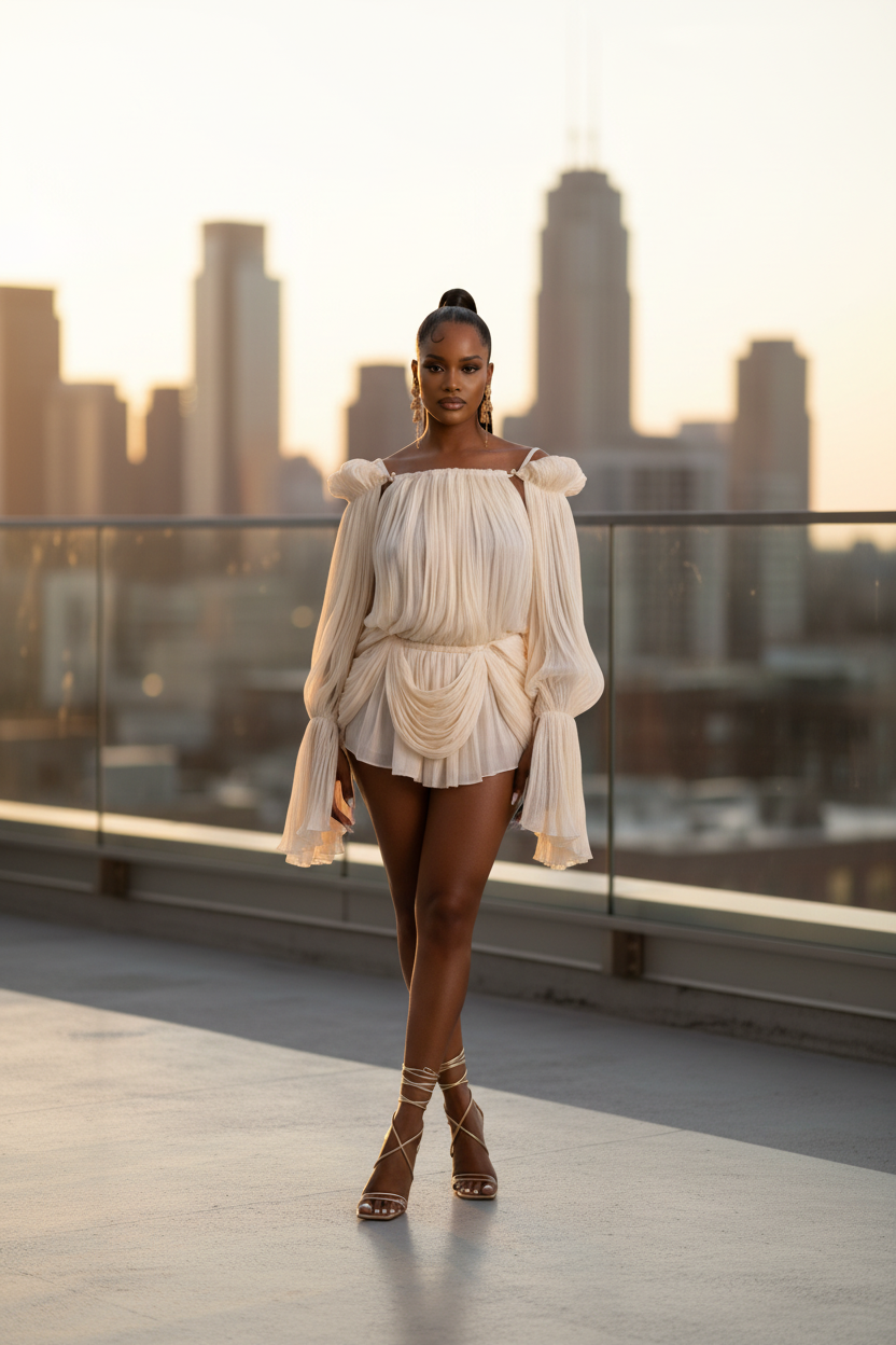Margaux Mini Dress - Full Body