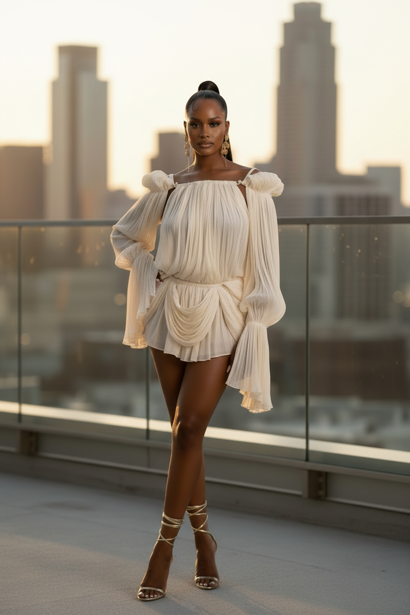 Margaux Mini Dress - Tight Full Body
