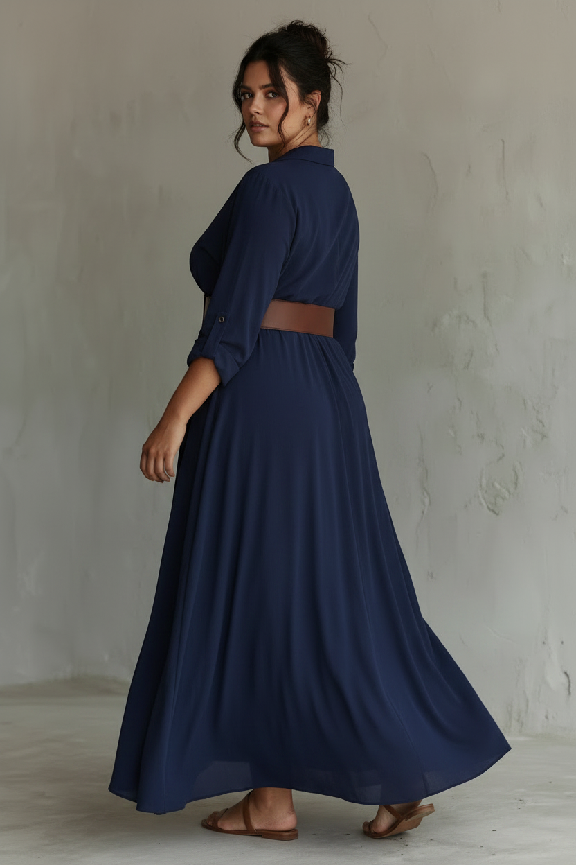 Midnight Muse - Navy Back