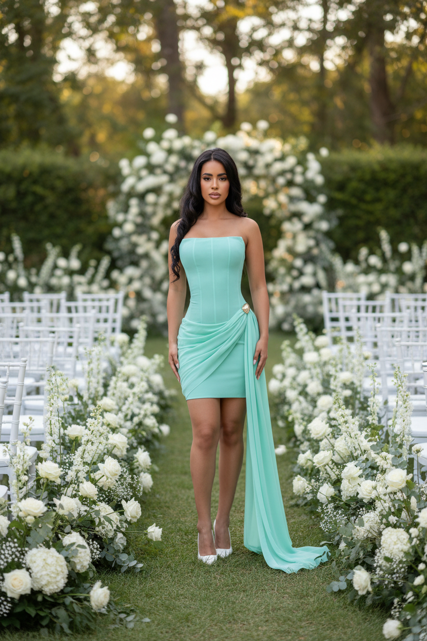 Mint Green Dress – Wedding