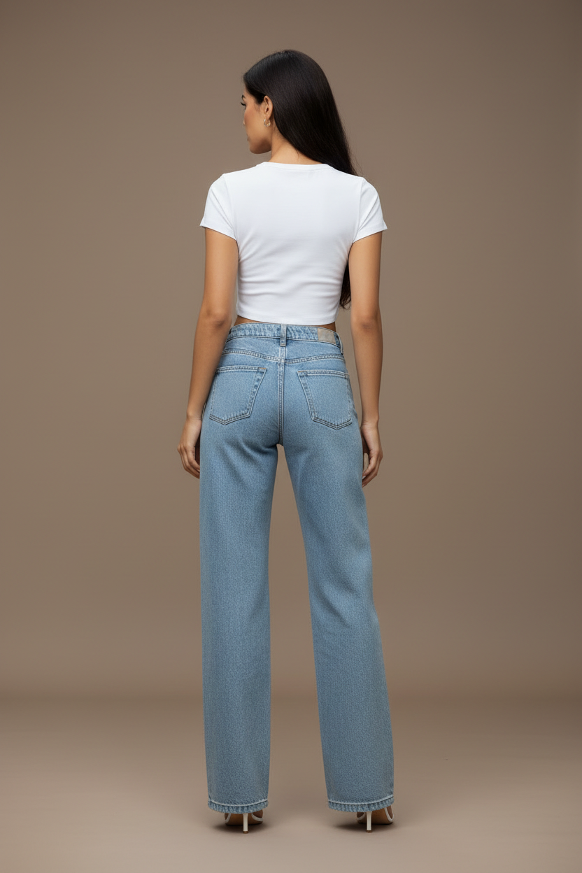 Naked Jean Back