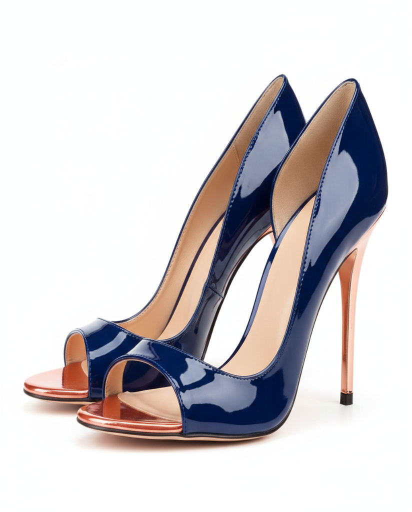 Navy d'Orsay Pump Pair