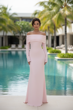 Poolside Blush Gown