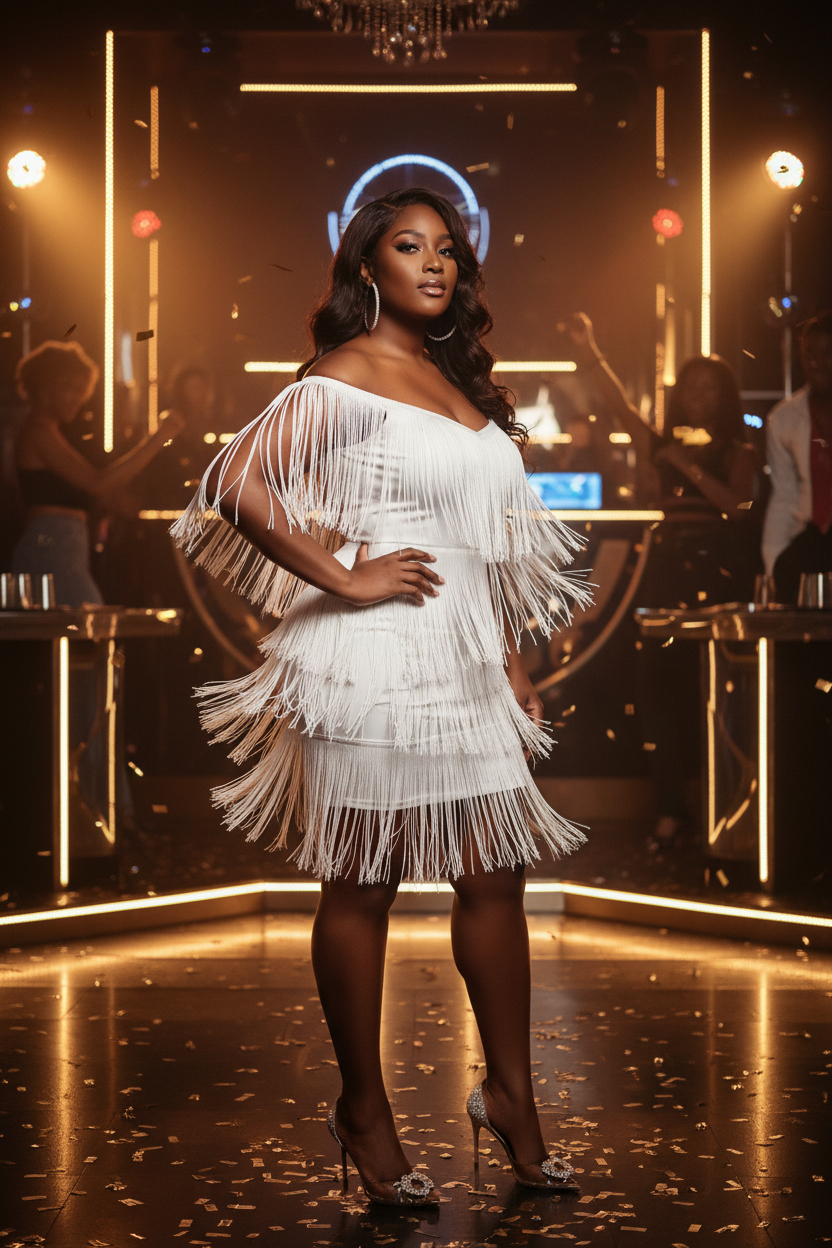 Private Dancer - White 3/4