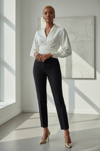 The Ivory Blouse - Model