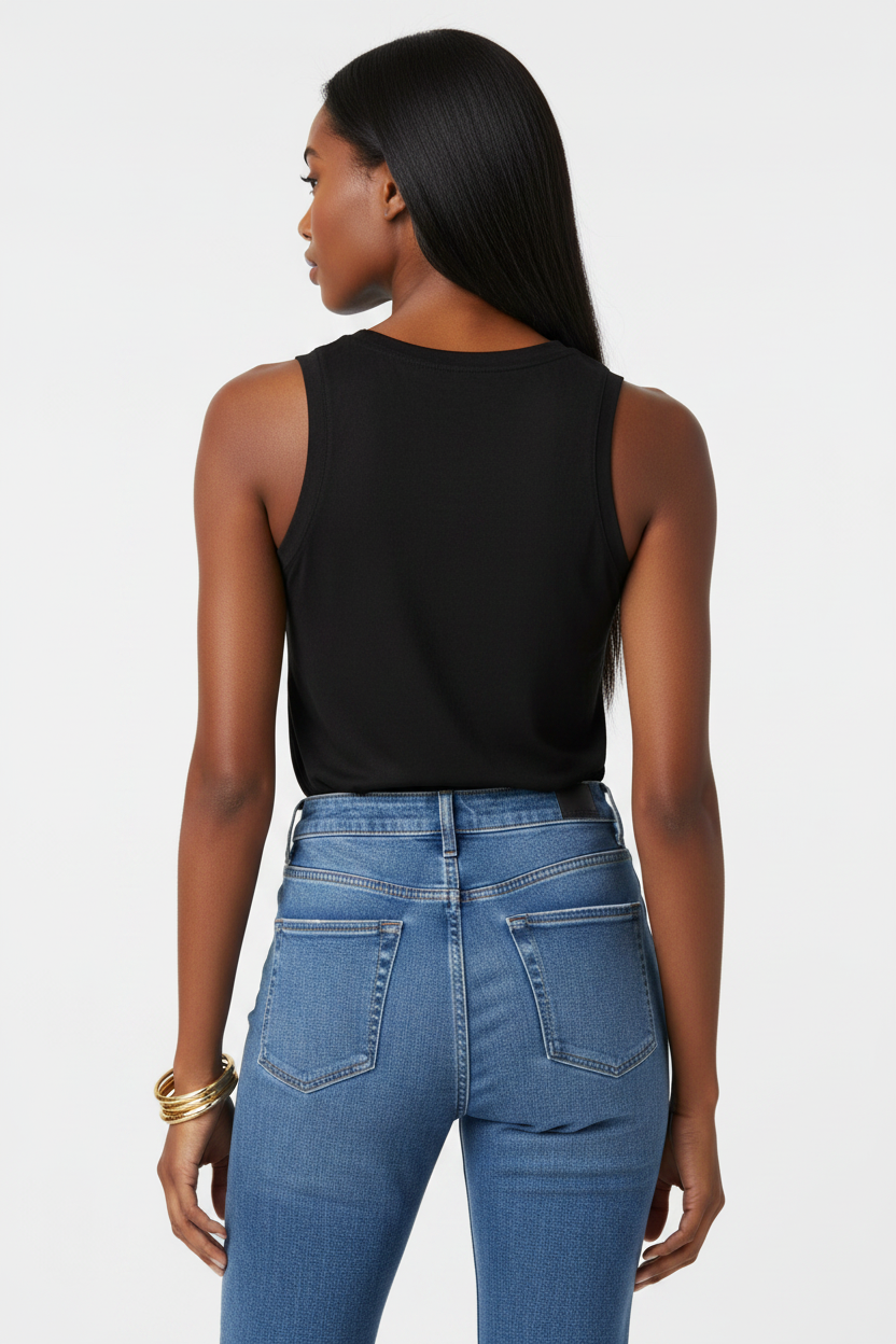 The Silhouette Tank - Back