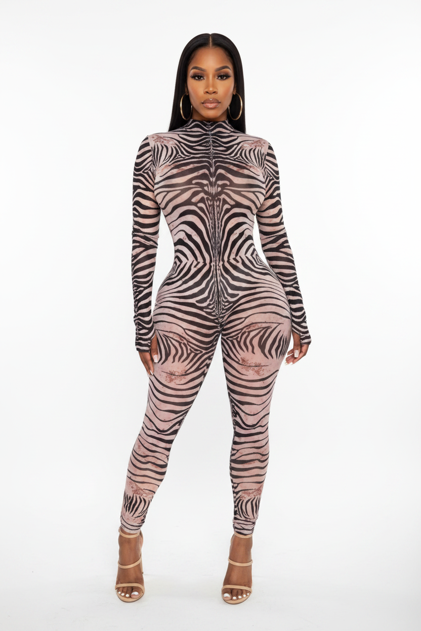 The Wild One Jumpsuit - Front